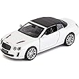MSZ – Bentley Continental Super Sports ISR - White | Die-Cast Replica, Ultimate Collector's Item, Luxury Cars |Pull Back Collection with Lights & Sounds | Size - 1:32, For Kids 3+