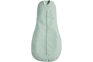 PouchTales Cocoon Gigoteuse d'emmaillotage pour Nouveaux-Nés 1.0 Tog | Sac de Couchage Bébé prévention du réflexe de Moro | Gigoteuse Bébé | 0-12 mois