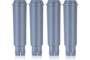 HEOMAITO Lot de 4 Cartouche Filtrante pour Krups F088, Melitta Anti Calcaire Filtres à Eau Machine à café Compatibles avec AEG, Bosch, Nivona, Neff