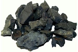 MYHOMELUX Schungite, piedras en bruto Shungit 250 G.