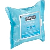 Neutrogena Makyaj Temizleme Mendilleri 25&rsquo;li &ndash; Nazik &Ouml;nceden Nemlendirilmiş Y&uuml;z Mendilleri, Kir, Yağ ve Suya Dayanıklı Maskar