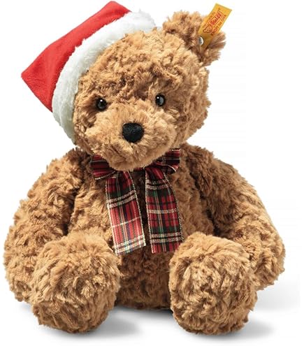 Ours En Peluche Steiff 33cm – Vintage 1980, Allemagne, Bouton Et Drapeau, état Top