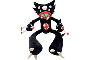 ATVOYO Poppy Playtime PoupéE Monstre AraignéE Noire Poppy Playtime en Peluche AraignéE Jouet en Peluche d'horreur AraignéE en Peluche Douce pour Enfants Jouets en Peluche De La SéRie Effrayante