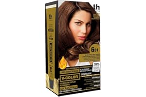 Thader Th Pharma V-Color Sin Amoniaco Kit Coloración Capilar Permanente