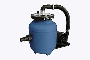 Spid'O 2940 Groupe de Filtration pour Piscine, Combo S1, Kit Pompe avec Filtration Aqualoon (balles filtrantes), 3m3/h pour Piscine jusqu'à 8m3