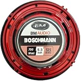 Boshman XC-16 16 cm (6.5") 2 Yollu Koaksiyel Oto Hoparl&ouml;r Seti - 600W Y&uuml;ksek G&uuml;&ccedil;, Kristal Netliğinde Ses ve Derin Bas Perform