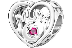 NUJIFFY 925 Sterling Silver Charm och Pärlor för Kvinnor Silver Charms Hjärta Hänge För Europeiska Armband Halsband Smycken G