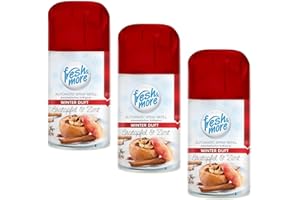 Fresh & More Lufterfrischer Nachfüller (3er Pack) 250ml, Bratapfel&Zimt