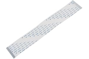 UXCELL sourcing map A Tipo AWM 20624 80C 60 V VW-1 50 pin FFC Flexible plano 150 millimeter x0,5 millimeter Cables