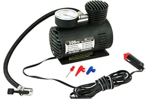 BestAlice Gonfiatore per Pneumatici Compressore D'Aria Portatile, Pompa per Pneumatici per Auto, Pompa per Pneumatici Automatica 12V Design del Quadrante per Pompa Ad Aria per Auto Resistente