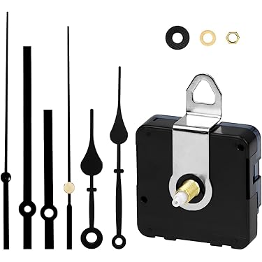 Angoily 10 Sets Wijzerset Quartz Uurwerksets Horloge Handen Doe-het