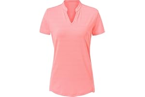 donhobo Damen T-Shirt Kurzarm V-Ausschnitte Laufshirt Sommer Leichte Atmungsaktiv Schnell Trockened Sport Fitness Running Yoga Tops