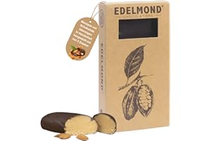 ‎EDELMOND Edelmond Naturell-Mandelbrot ohne zugesetzten Kristallzucker, nur Honig. Nur 3 Zutaten. Mit Zuckerfrei Schokolade überzogene herbe, Marzipan Süßigkeit.