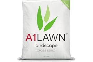A1LAWN A1 Lawn Landscape Grass Seed, 5kg (140m2) - High Coverage & Fast Growing Lawn Seed, Ideal for Playing Fields & Large Areas, Child & Pet Friendly, High Coverage UK Quality DEFRA Approved (AMPRO27)