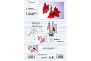 OLYMPIA Folia do laminowania 25 x DIN A4 125 mikronów