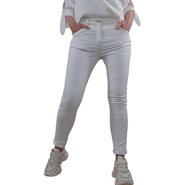 Urban Surface Damen Jeans Stoff Hose D6255Z61127 Slim Fit Twill XS S M