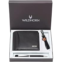 HORNBULL Denial Black Mens Leather Purse Combo Gift Set | Leather HORNBULL Denial Black Mens Leather Purse Combo Gift Set | Leather