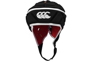 Canterbury Raze ochrona głowy, czarny/czerwony, M