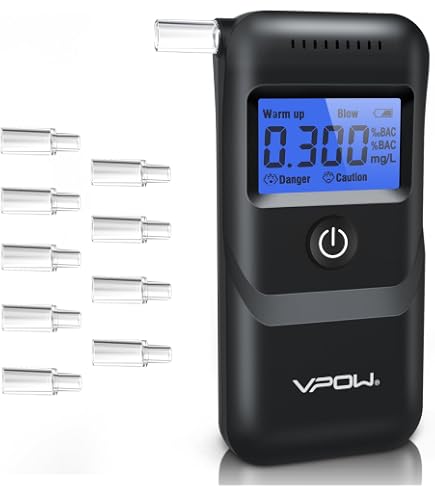 Etilometro Portatile Digitale MR702 - Alcol Test Senza Contatto Ricaricabile - Foto 2