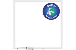 ‎LECOM LECOM LED Panel 62x62 Deckenleuchten 3000/4000/6000K Rasterdecke Einbauleuchte (Neutralweiß (4000K) ohne Aufbaurahmen)
