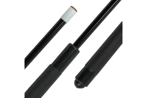 ‎SPORTIME Sportime Fiberglas-Queue | 140 cm Billardqueue aus Glasfaser + Kunststoffgriff | Einteilig, 12 mm Spitze, 580 g, Grün o. Schwarz | Langlebig, bruchsicher, strapazierfähig