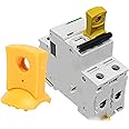 Circuit Breaker Lockout Device Miniature Circuit Breaker Lockout Pinout Power Isolation Electrical Security Lock Device for Schneider MCB