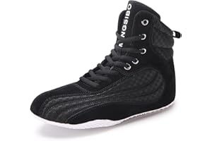 BLBK Scarpe da boxe da uomo per ragazzi Muay Thai Kickboxing Sparring Boxers Trainers scarpe da combattimento traspiranti bodybuilding boxe stivali