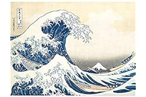 Hokusai Great Wave off Kanagawa Wall Art Print Großartig Wand
