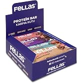 Fellas Protein Bar, Karma Kutu (3 &Ccedil;eşit), 32gr x 12 Adet