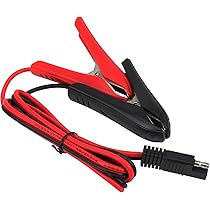 Convertitore DC 12V-24V Con Clip A Coccodrillo E 3 Porte USB (2 USB + Type-C), Per Batterie E Pannelli Solari - 2