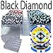 Price comparison product image 200 Ct Pre Packaged Black Diamond 14 G Acrylic Tray