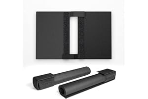 ‎CZUR CZUR Assistive Cover 13,14 Zoll mit verstellbarem Hook & Loop Wasserdicht, PVC-Materialabdeckung für Buchscanner at Office & Home, Schwarz