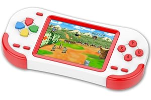 Zhishan Portable Handheld Game Console for Children Adults with Built-in 220 16Bit Classic Retro Video Games 3.0 Inches LCD HD Screen Arcade Recovery System Birthday Gift