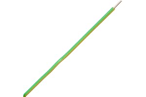 Kopp 154725002 Wire H07V-U 1 x 1.50 mm² Green, Yellow, 25 m, 1x1.5mm