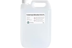 Isopropyl Alcohol 99.9% Pure IPA 5 Litre Isopropanol Lab Grade - aBalchemy