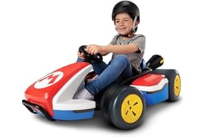 JAKKS PACIFIC Auto Elettrica Mario Kart Ride-on Racer 24v