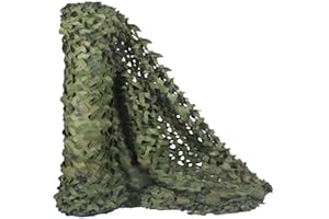 HYOUT Tarnnetz für den Innenbereich oder Außenbereich Abdeckung Sichtschutz Dekoration Tarnung Camouflage Netz für Garten Wohnzimmer Kinderzimmer Freizeit Deko
