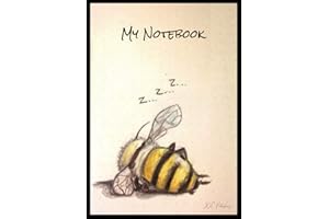 My Notebook - Dickes Notizbuch Skizzenbuch Bullet Journal Malbuch – Biene: Format A4 21 x 29,7 cm / 8,27 " x 11,69 ", blanko mit edlem satin-matten ... Malen für Kinder und Erwachsene, Band 14)