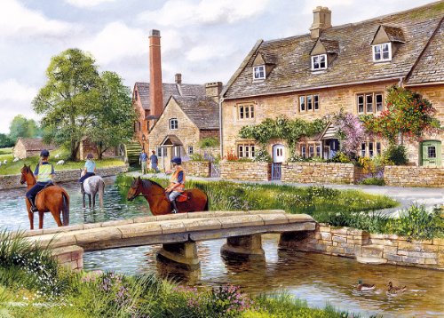 Gibsons Cotswold Villages Jigsaw Puzzle (2 x 1000 pieces)