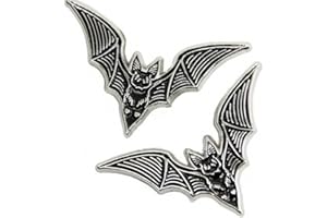 Danlai 2 Pezzi Bat Pin Pin Alternativa Goth Goth Style Halloween Proprio Batto Gioietrui di Halloween Accessorio Halloween