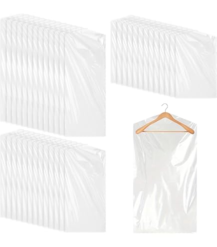 Buste Copriabiti In Plastica Trasparente Da 65x140 Cm - Foto 6