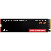 WD_BLACK SN850X NVMe SSD 4 TB dahili SSD (oyun depolama, PCIe Gen4 teknolojisi, 7.300 MB/s okuma, 6.600 MB/s yazma), siyah