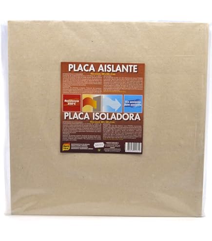 Pannello Isolante In Fibra Di Ceramica - 600x400x10mm, Resistente Fino A 2300°F, Per Stufe E Forni