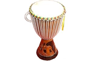 TFTC African Professional Djembe Drum 12" Drum Head Fair Trade Senegal