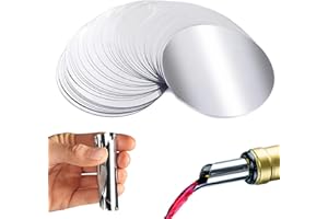 CLKE Stop Goutte Vin, 100 Pcs Verseur de Vin Anti-Goutte, Anti Goutte Bouteille Vin, Becs Verseurs Vin en Aluminium Réutilisables pour Restaurant, Bar D'hôtel, Bistro et à la Maison