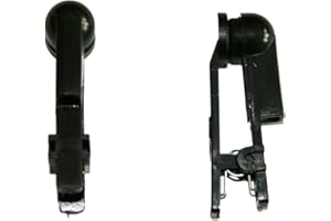 HCW 1 x Paire d’Électrodes d’électrothérapie à clipser pour oreilles, pour utilisation avec appareils de neurostimulation électrique transcutanée (TENS)