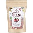 Mirtilli Rossi Bio in Bacche 500 gr - per le Difese dell'Organismo - Snack Spuntino Biologico con Succo di Mela