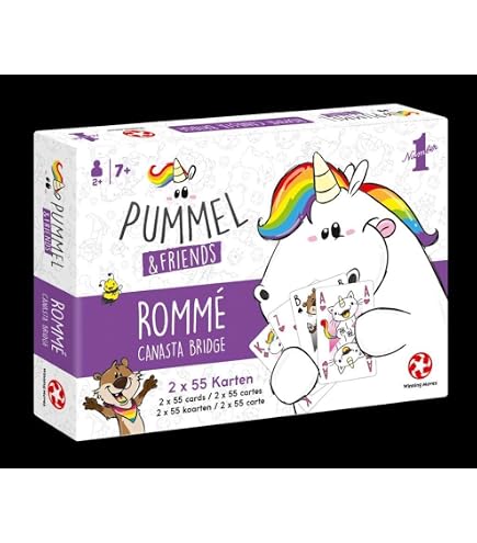 Altenburger MyLilimals Unicorn Mau Mau Card Game - 38 Cards For Kids, Pink Box