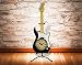 Produktbild Uhr Guitar Clock black and white - Gitarrenuhr