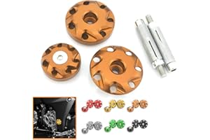 Heinmo Bouchon de couvercle de trou de boulon de carénage de cadre de moto pour Kawasa ki Z1000SX Z1000 Ninja 1000 2010-2019 2020